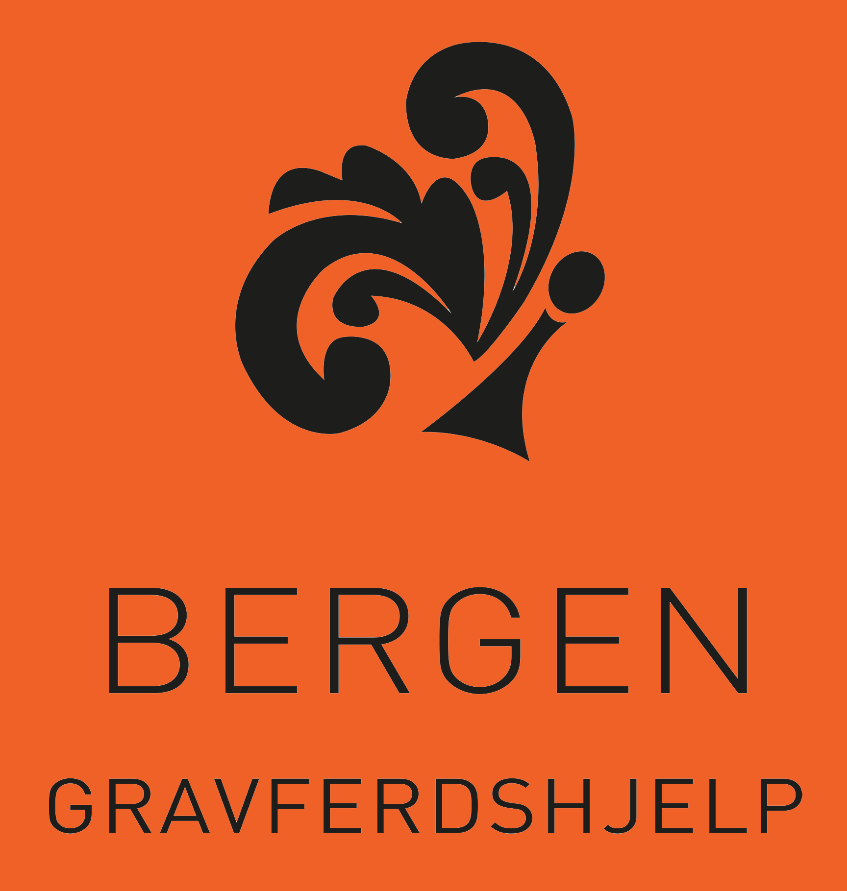 Logo - Bergengravferdshjelp